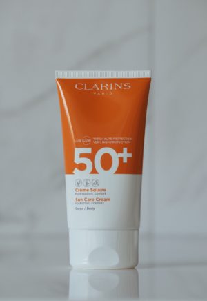 clarins spf 50 sun care cream